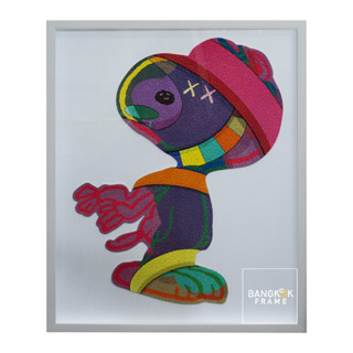 Bangkokframe-กรอบใส่ Kaws Jigsaw Puzzle ขนาด 54x70cm กรอบเปล่าไม่รวมจิ๊กซอว์