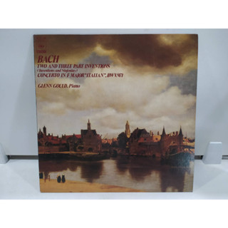 1LP Vinyl Records แผ่นเสียงไวนิล  BACH TWO AND THREE PART INVENTIONS   (J22A9)