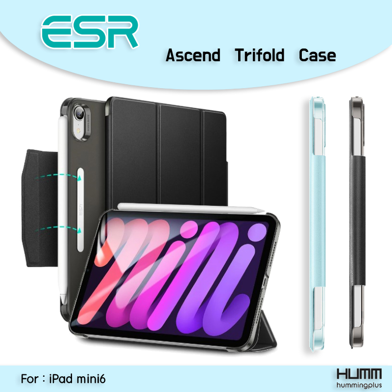 สินค้าลดล้างสต็อค ESR  Case รุ่น Ascend Trifold Case สำหรับ ipad mini6