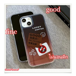 ✨ส่งของขวัญ✨เคส for iPhone 11 14 Pro Max Case for iPhone 12 13 ป้องกันการตก การป้องกัน ระดับสูง สไตล์อเมริกัน หวานเท่