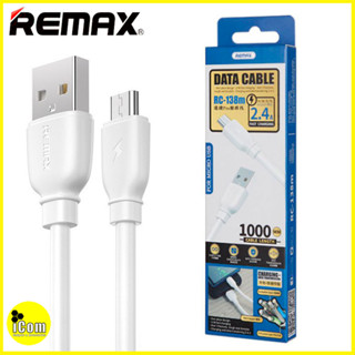 สายชาร์จMicro , RC-138m สายชาร์จโทรศัพท์ ,สายชาร์จมือถือ ,REMAX ของแท้