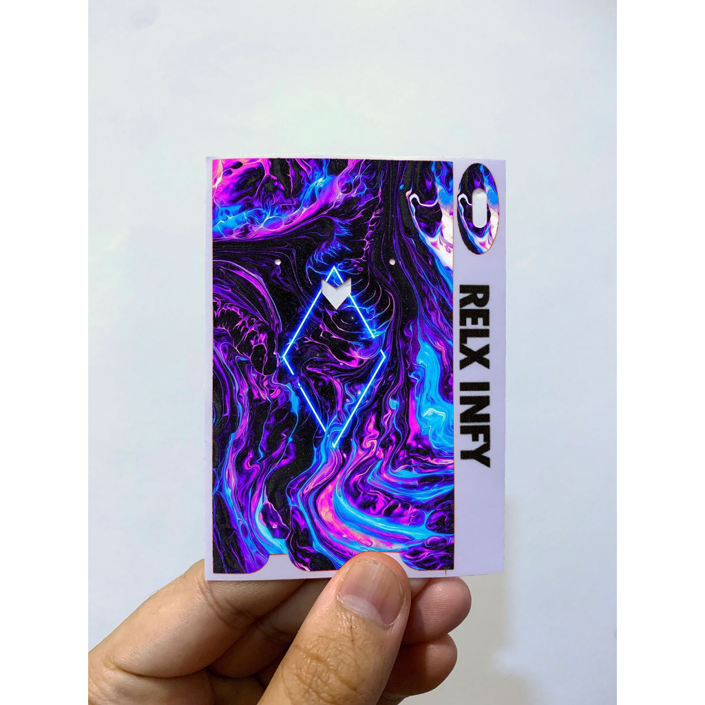 [พร้อมส่ง] สติ๊กเกอร์ Relx Infy (Sticker wrap for Relx Infy) Sticker Only No Machine