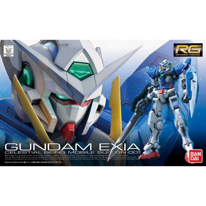 Bandai กันพลา กันดั้ม RG 1/144 GUNDAM EXIA งานแท้ พร้อมส่ง