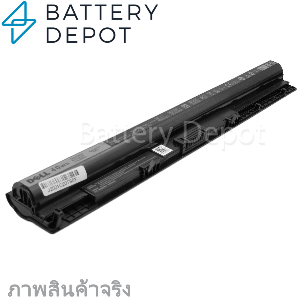 Dell แบตเตอรี่ M5Y1K (Inspiron 14 3458 3451 3462 3467 3476 / Inspiron 15 3558 3551 355 3567 3573 3576) Dell Battery ราคา ถูกที่สุด ดีลบีเคเค แกลเลอรีภาพที่ 4