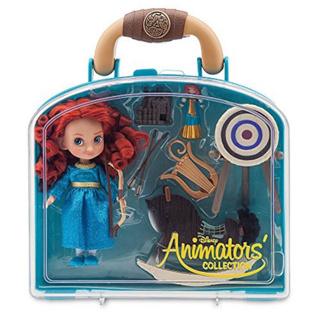 ❤️ดิสนีย์ เมอริด้า อนิเมเตอร์ มินิเซท Disney Animators Collection Merida Mini Doll Play Set 5