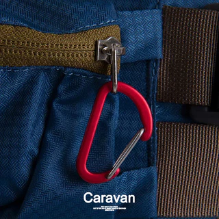 Caravan Crew Carabiner อะลูมินัมอัลลอย C ตะขอแขวน คาราบิเนอร์（Not for climbing）