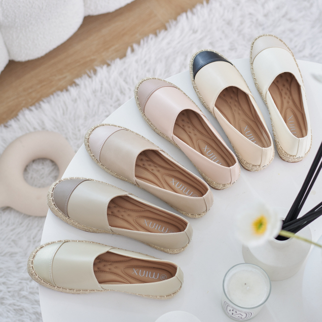 MINX รุ่น Chloe leather extra soft รุ่นหนัง พื้นนุ่ม minxshoes