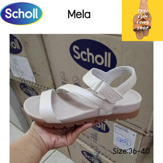 Scholl รองเท้าสกอลล์-เมล่า Mela รัดส้น ผู้หญิง เพื่อสุขภาพ นุ่มสบาย กระจายน้ำหนัก เทคโนโลยี่ Bioprint