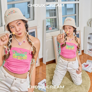 ใส่โค้ด 491X3 ลดทันที 20.-🔥 หมวกบักเก็ต ลูกฟูก lazy everyday in CHOUX CREAM🤍 by asissy.club