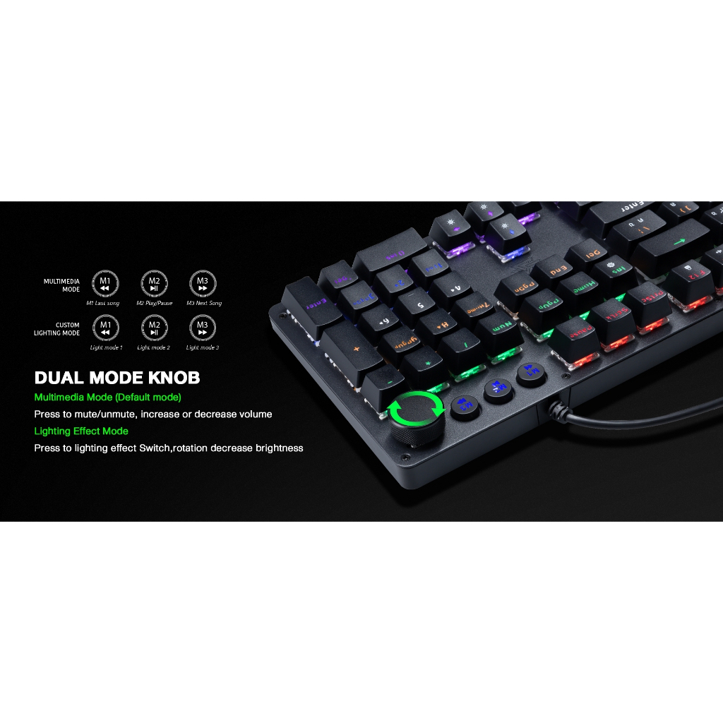 คีย์บอร์ด EGA TYPE-K9 Gaming Keyboard