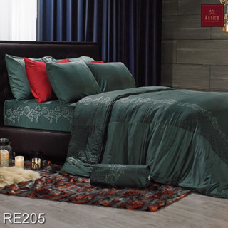 PERICO  รุ่น Regal  ชุดผ้าปูที่นอน 6 ฟุต 5 ชิ้น + ผ้านวมขนาด 100"X90" Cotton sateen 100% RE