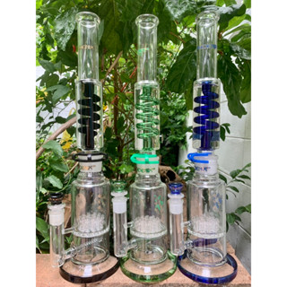 PHOENIX STAR Freezable Coil บ้อง Bong Sprinkler Perc 46 cm / 18 Inches