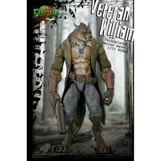 Maestro Union FuRay Planet Veteran William Werewolf 1/12 Scale Figure