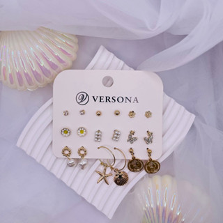 ต่างหูคละแบบแบรนด์VERSONA (พร้อมส่ง)