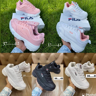 ❤️ฟินล่า รองเท้าผ้าใบพื้นสูง 🔥รองเท้าฟินล่า รองเท้าfila รองเท้าผู้หญิงพื้นสูง รองเท้าพื้นสูง