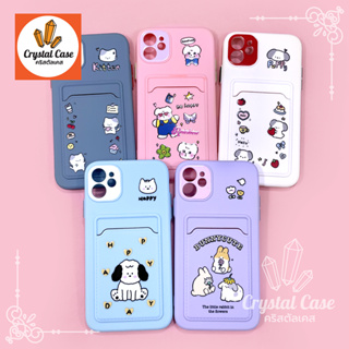 Samsung A03 A04 A12 A14 A22(5g) A23(5g) A50 A54(5g) Note10+ S23Ultra เคสมือถือนิ่ม TPU กันกล้องสีด้านหลังมีช่องใส่การ์ด