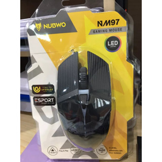 ส่งจากไทย Gaming Mouse Nubwo NM97 NM-97 เม้าส์ เกมมิ่ง พร้อมส่ง