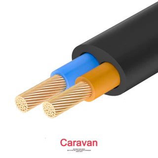 Caravan Crew สายไฟ AC cable ของแท้ สายใหญ่ ps2/ps3/ps4