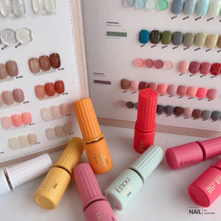 สีเจล ENOU แบบแยกขวด รุ่นขวดสี โทนสีพื้น (TPO free + HEMA free + TMPTA free)