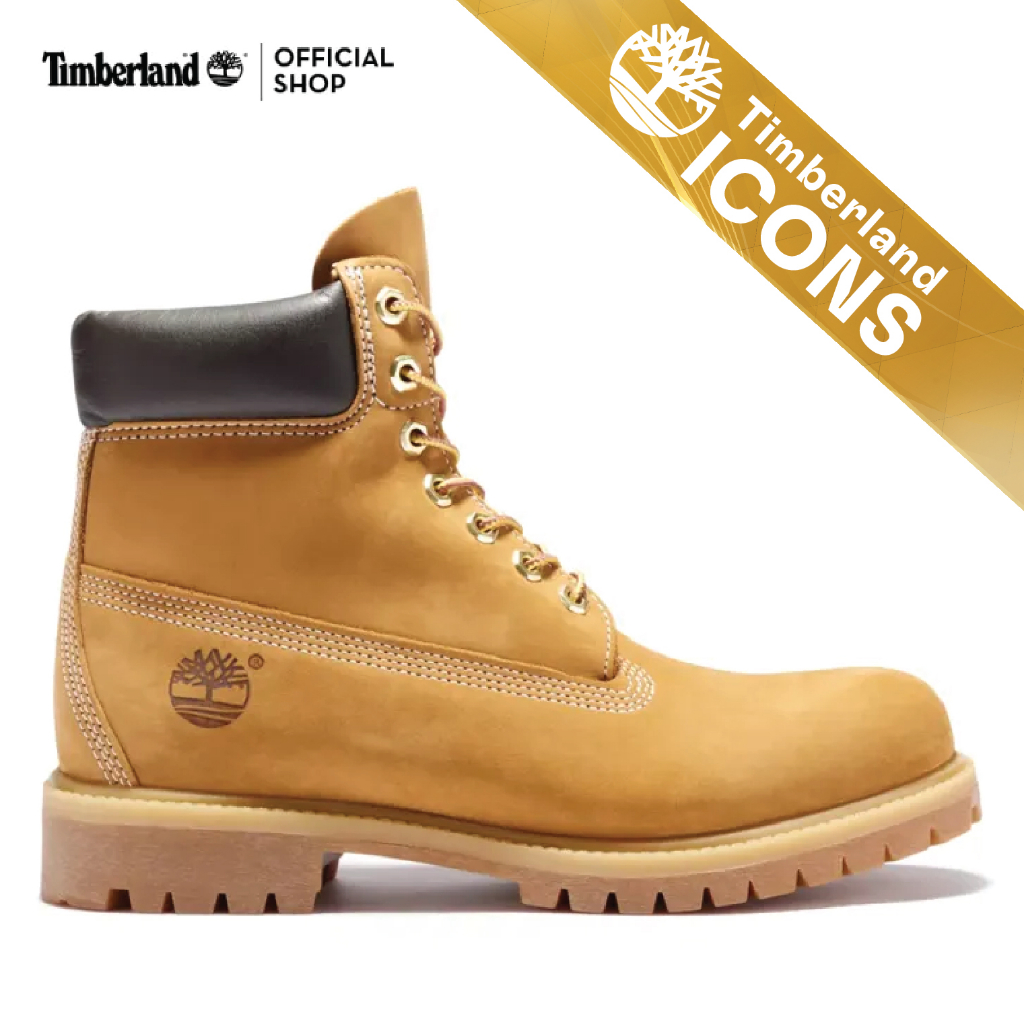 Timberland MEN'S 6-INCH PREMIUM WATERPROOF BOOTS รองเท้าบูทชาย (FTMM10061)