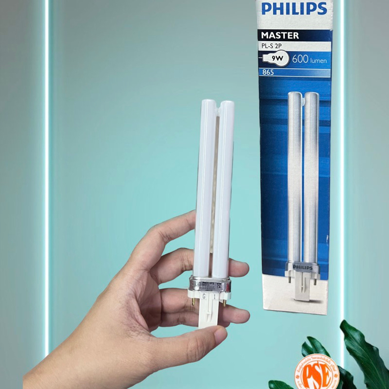 PHILIPS หลอดตะเกียบ PL-S 9W
