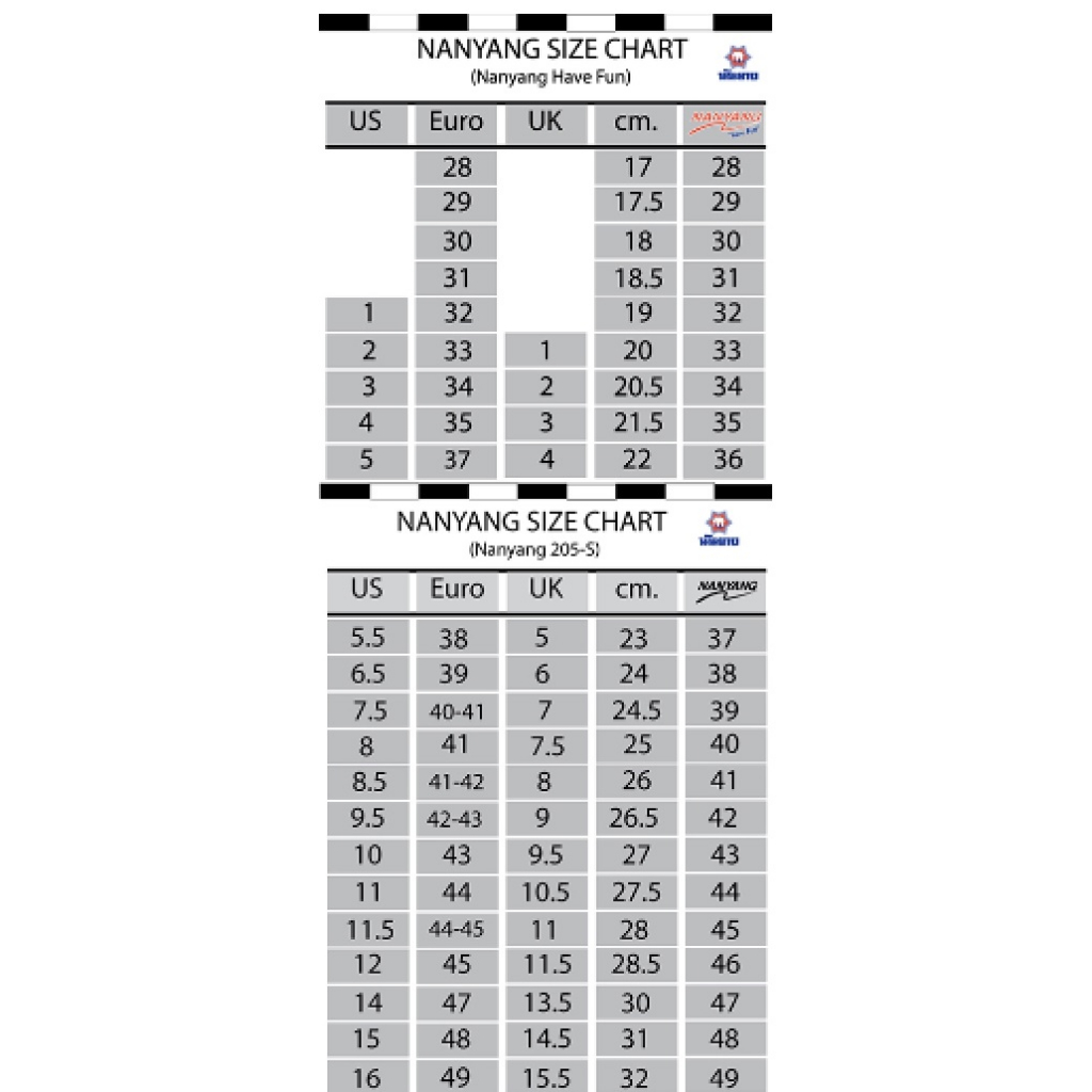 นันยาง รองเท้าผ้าใบ รุ่น 205-S เกรด C