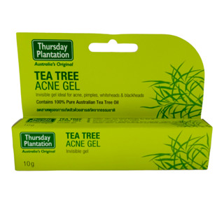 4080 Exp.02/02/2027 thursday Plantation Tea Tree Acne Gel 10gเทริสเดย์ แพลนเทชั่น ที ทรี แอคเน่ เจล