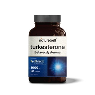 NatureBell 2-in-1 Synthapro advanced turkesterone 1000mg formula