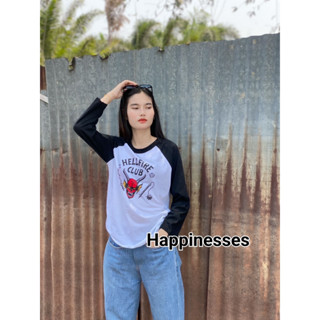 เสื้อวินเทจสโลบแขนยาว รวมลาย