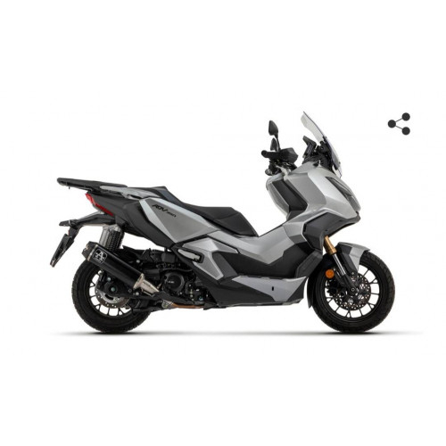 ท่อ ARROW - SLIP ON BLACK INDY CARBON Honda ADV350 2022