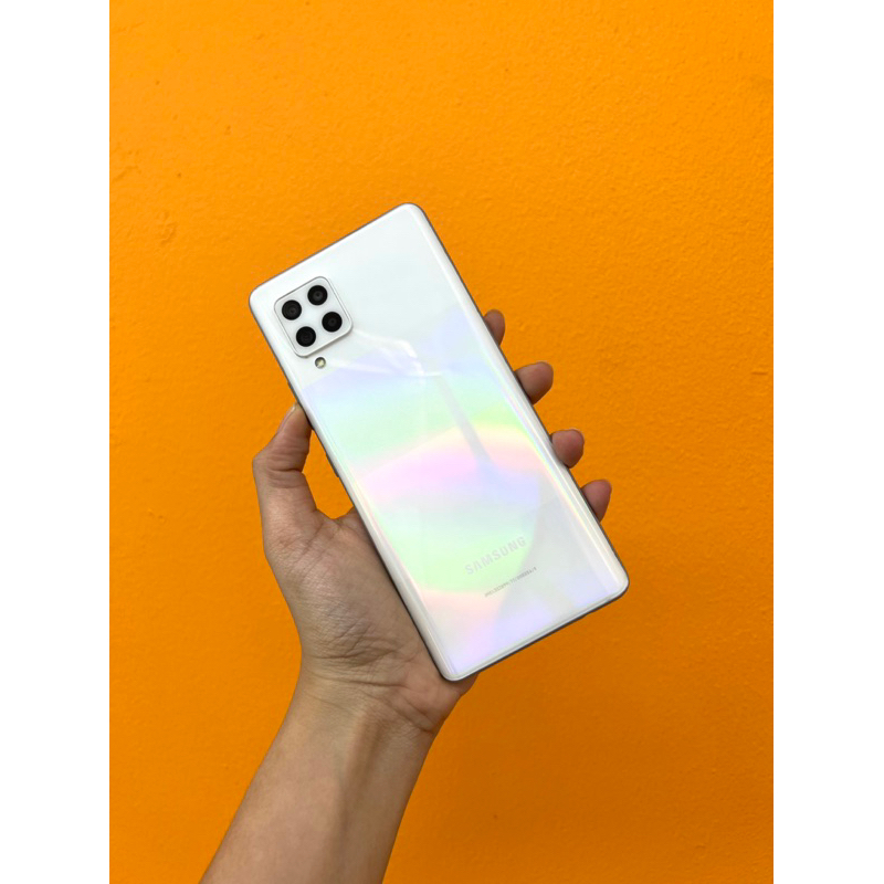 [ส่งไวทันใจ]Samsung A42 5G สีขาว 8/128GB   (อิมี่:9017) ( โทรศัพท์มือสอง ศูนย์ไทยแท้ )