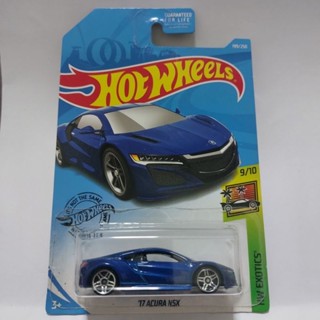 รถเหล็ก Hot wheels 17 ACURA NSX (lb19)