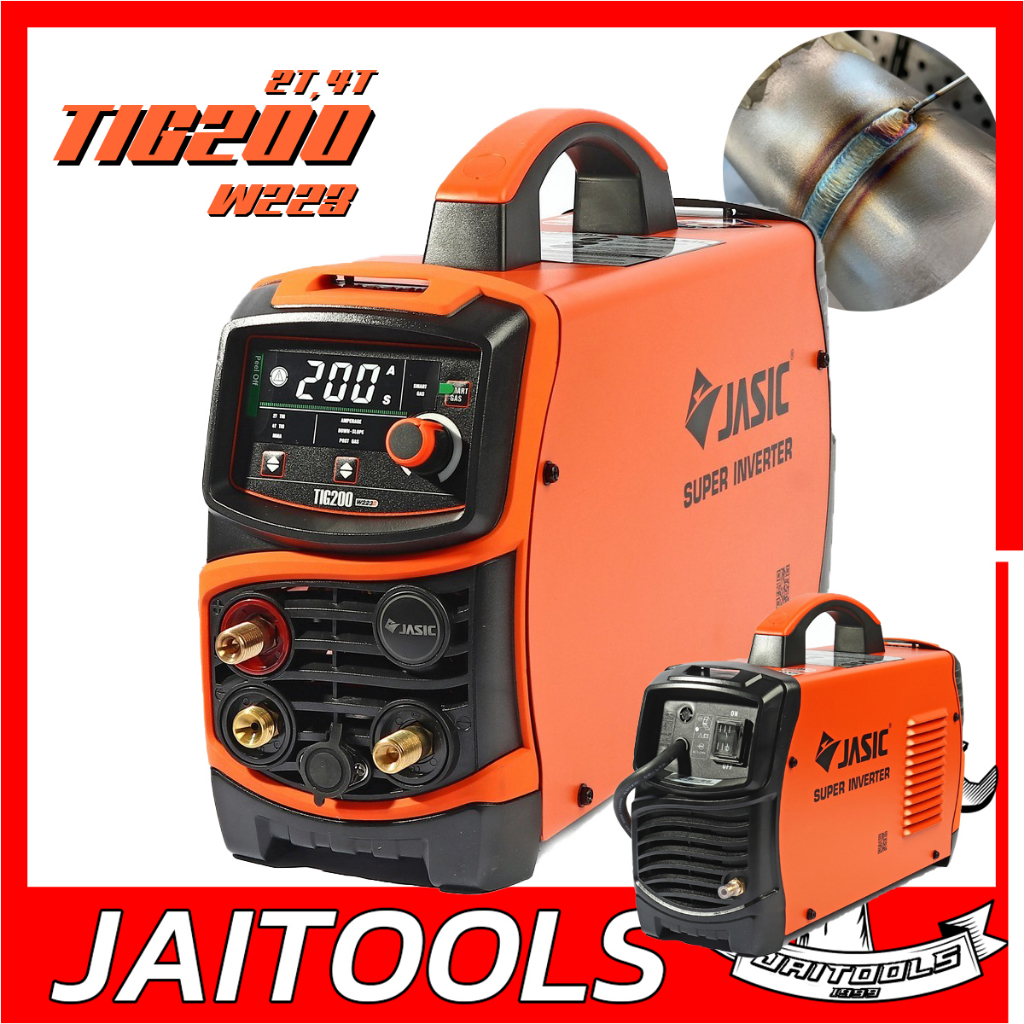 ตู้เชื่อมอาร์ก้อน ตู้เชื่อมสแตนเลส JASIC TIG200W223