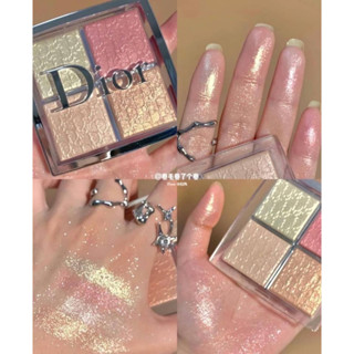 DIOR BACKSTAGE GLOW FACE PALETTE ❤️ เบอร์ 004 Rose Gold ฉลากไทย