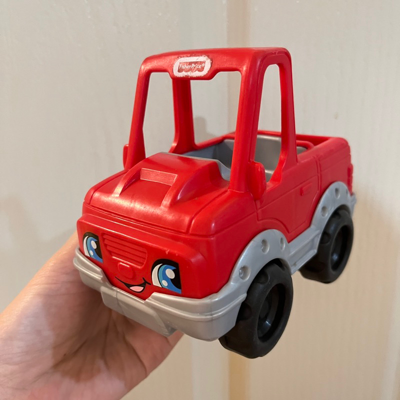 Fisher-Price Little People รถของเล่น พร้อมตัวเล่น **มือสอง**