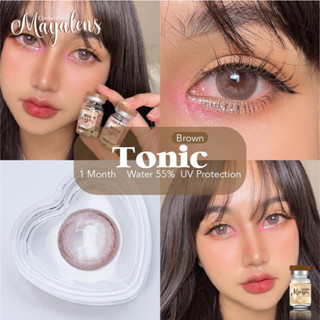 คอนแทคเลนส์ Maya Tonic(Gray,Brown) ค่าสายตาปกติ/สายตาสั้น