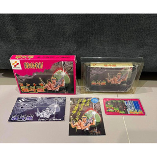 Famicom Contra คอนทร้างานกล่อง คุ่มือ ใบโฆษณา และการ์ดครบ สภาพดี