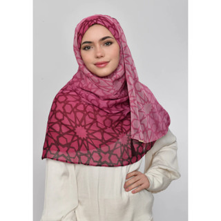 ฮิญาบ BOKITTA รุ่น Chic - RUBY (อัญมณีทับทิม) -  Instant hijab