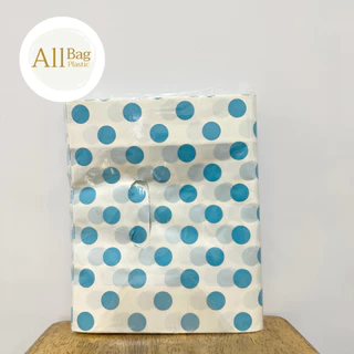 Allbag 🛍️ ถุงบูติก แบบขยายข้าง พิมพ์ลายด้านเดียว ขนาด 7×10, 8×12, 10×16, 12×18 นิ้ว
