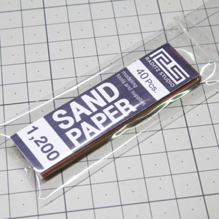 RS SANDPAPER #1200 กระดาษทรายขัดแห้ง ทรายขาว ความละเอียด 1200