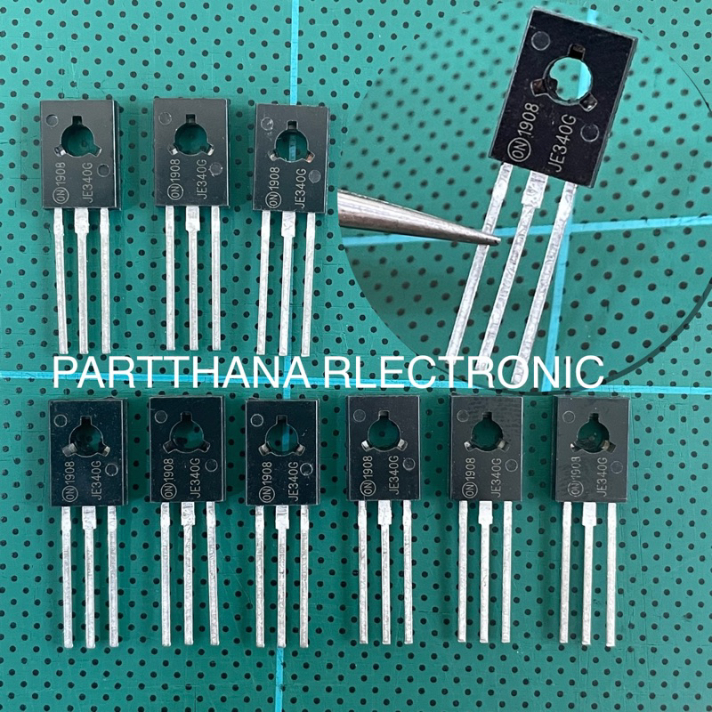 MJE340 0.5A 300V NPN เเพ๊คละ 10 ตัว