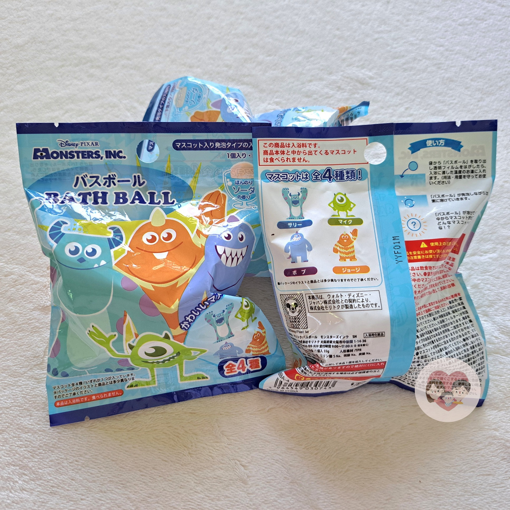 Disney Bath Bomb (ลาย A) เม็ดแช่ตัว ดิสนีย์ สุ่มของเล่น สบู่แช่ตัว Bath Ball กลิ่นหอมอ่อนๆ ญี่ปุ่น - รูปที่ 5