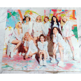 แยกขาย Folded Poster จาก CD อัลบั้ม ญี่ปุ่น TWICE - Fanfare Japanese Album เวอร์ ONCE JAPAN ของแท้ Kpop โปสเตอร์