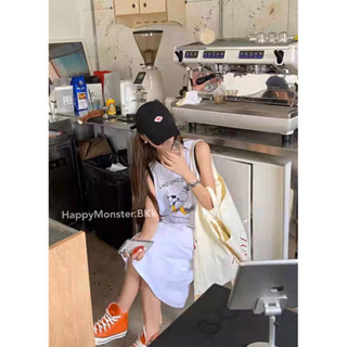 Hound Dog Maxidress แม็กซี่เดรสตัวยาวเนื้อดีไม่ย้วย พิมลายน้องหมาน่าร้ากก ดูคลีนๆมินิมอล เหมาะกับวันสบายๆจริงๆค่า