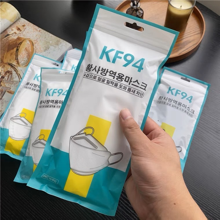 แมสเกาหลี 4D รุ่นใหม่ KF94 [แพค10ชิ้น] pm2.5 หน้ากากอนามัย 4D แมส4D - รูปที่ 4