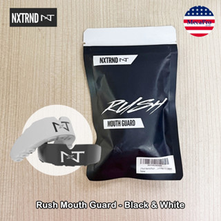 Nxtrnd® Rush Mouth Guard- Black &amp; White เฝือกสบฟัน ฟันยาง ฟันยางนักมวย ฟันยางนักกีฬา มวย ป้องกันบนล่าง mouth guard