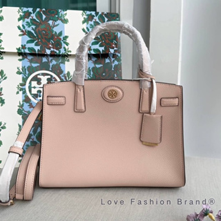 👑ผ่อน0%~แท้100%👑 กระเป๋าสะพาย Tory burch Small Robinson Satchel Handbags 143194