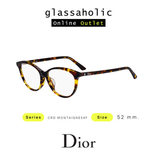 [ลดกระหน่ำ] กรอบแว่นสายตา DIOR รุ่น CRD MONTAIGNE 54/F ทรงกลม สุดหรู