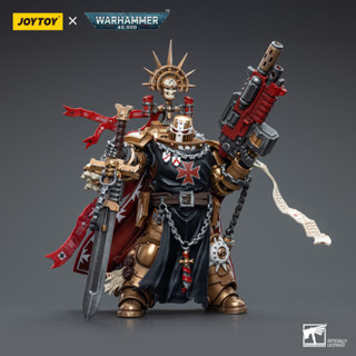 [พร้อมส่ง]JOYTOY: Black Templars High Marshal Helbrecht JT6540 แอคชั่นฟิกเกอร์