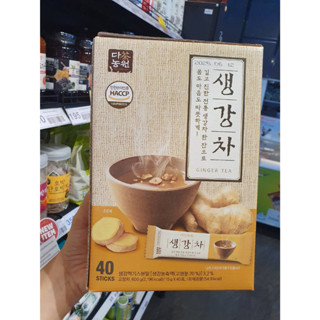 Danongwon Ginger Powder Tea เครื่องดื่มเกาหลีสำเร็จรูปพร้อมชง 40 ซอง